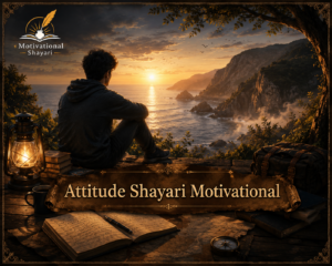 Attitude Motivational Shayari