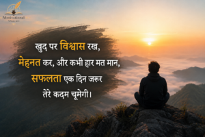 Self Motivation Shayari 