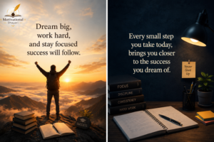 Student Success Motivational Shayari
