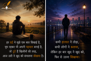 Sad Motivational Shayari